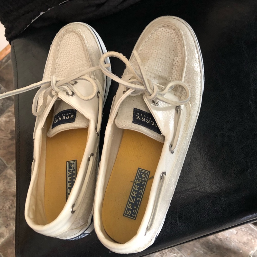 Sperry sequined shoes